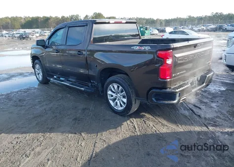 2020 Chevrolet Silverado 1500 4Wd Short Bed Custom из США, поврежденный, VIN 3GCUYBEF9LG101234